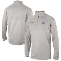 Columbia Detroit Pistons Omni-Wick Rockin' It Quarter-Zip Pullover Top