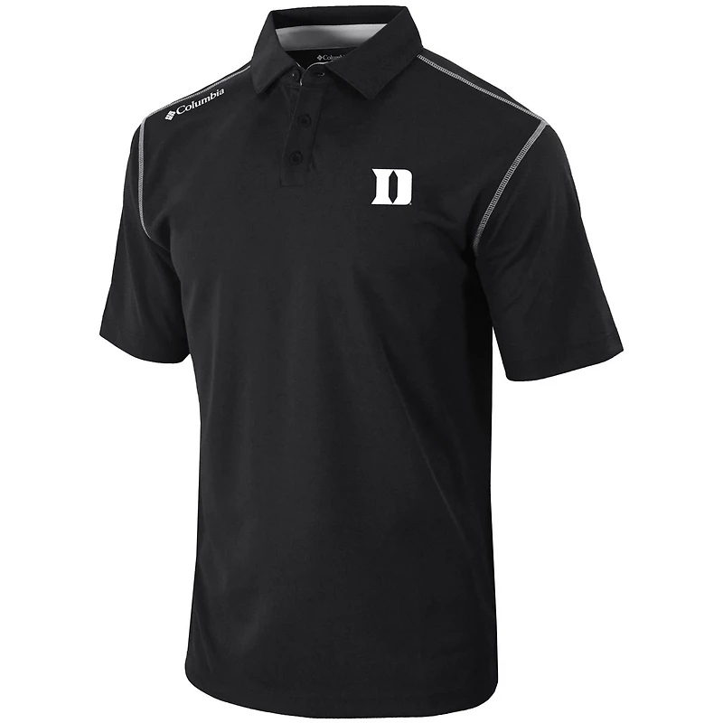 Columbia Duke Blue Devils Omni-Wick Shotgun Polo
