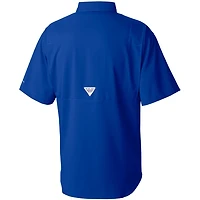 Columbia Duke Blue Devils Tamiami Omni-Shade Button-Down Shirt