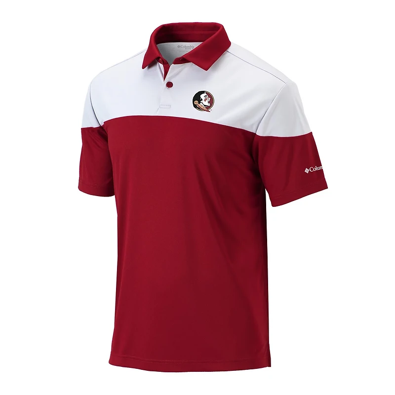 Columbia Florida State Seminoles Best Ball Omni-Wick Polo