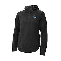 Columbia Golden State Warriors Sweater Weather Quarter-Snap Hoodie