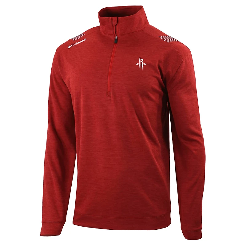 Columbia Houston Rockets Oakland Downs Omni-Wick Quarter-Zip Top
