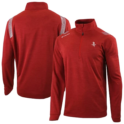 Columbia Houston Rockets Oakland Downs Omni-Wick Quarter-Zip Top