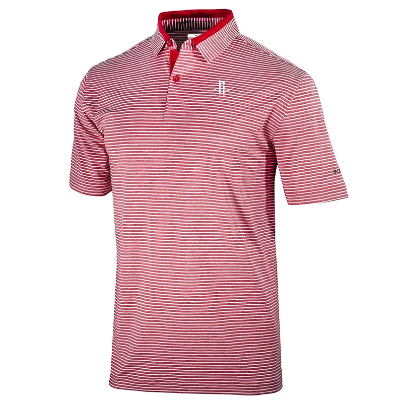 Columbia Houston Rockets Omni-Wick Golden Hills Polo