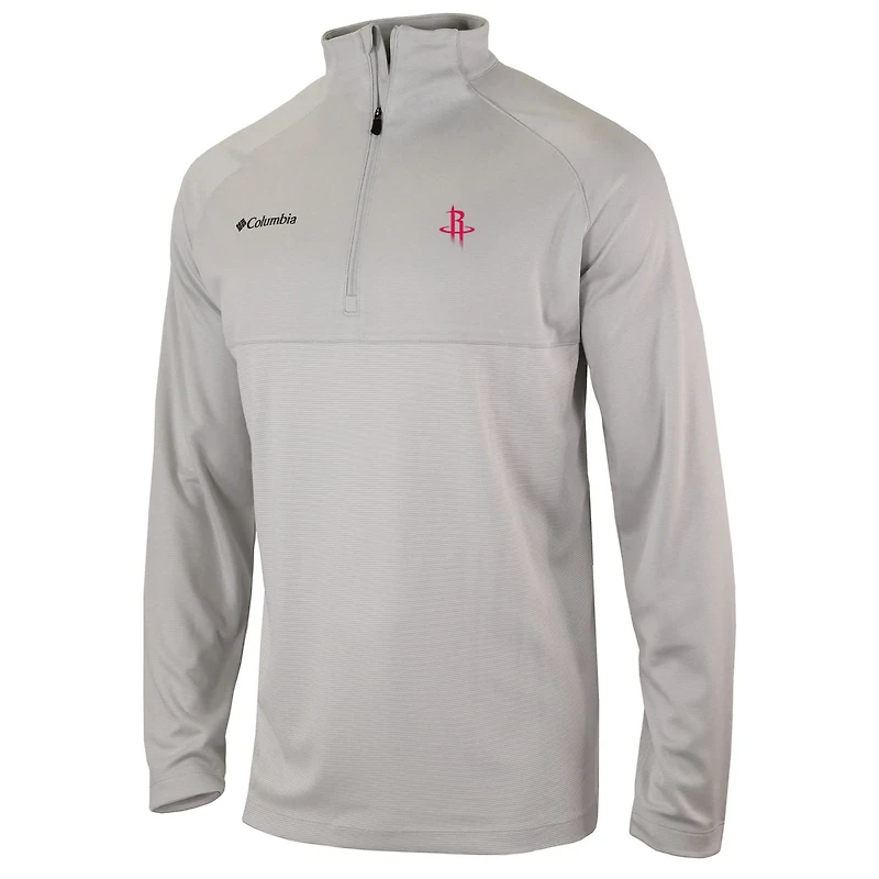 Columbia Houston Rockets Omni-Wick Rockin' It Quarter-Zip Pullover Top