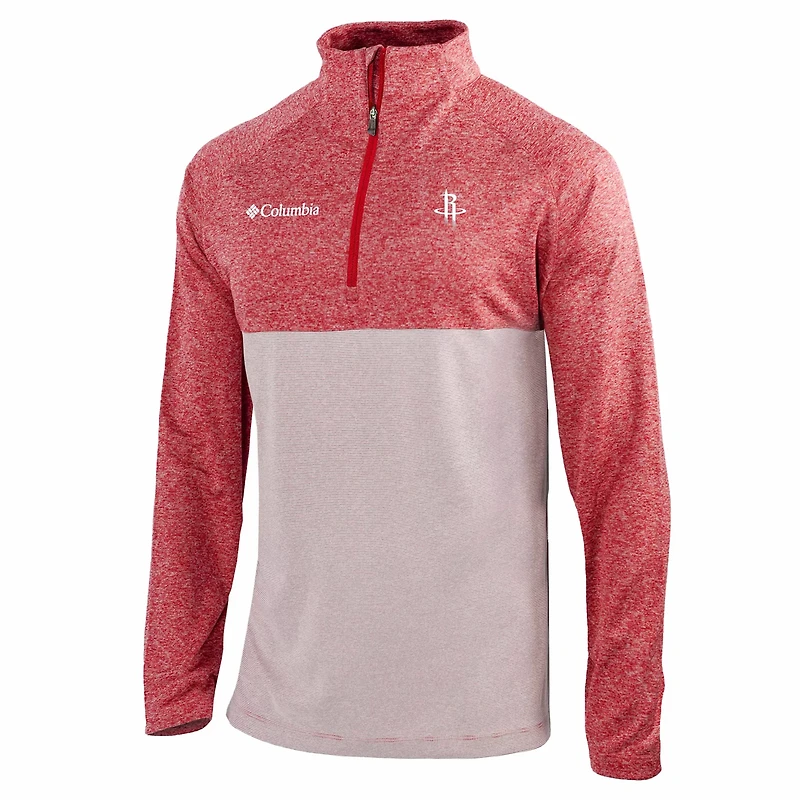 Columbia Houston Rockets Omni-Wick Rockin' It Quarter-Zip Top
