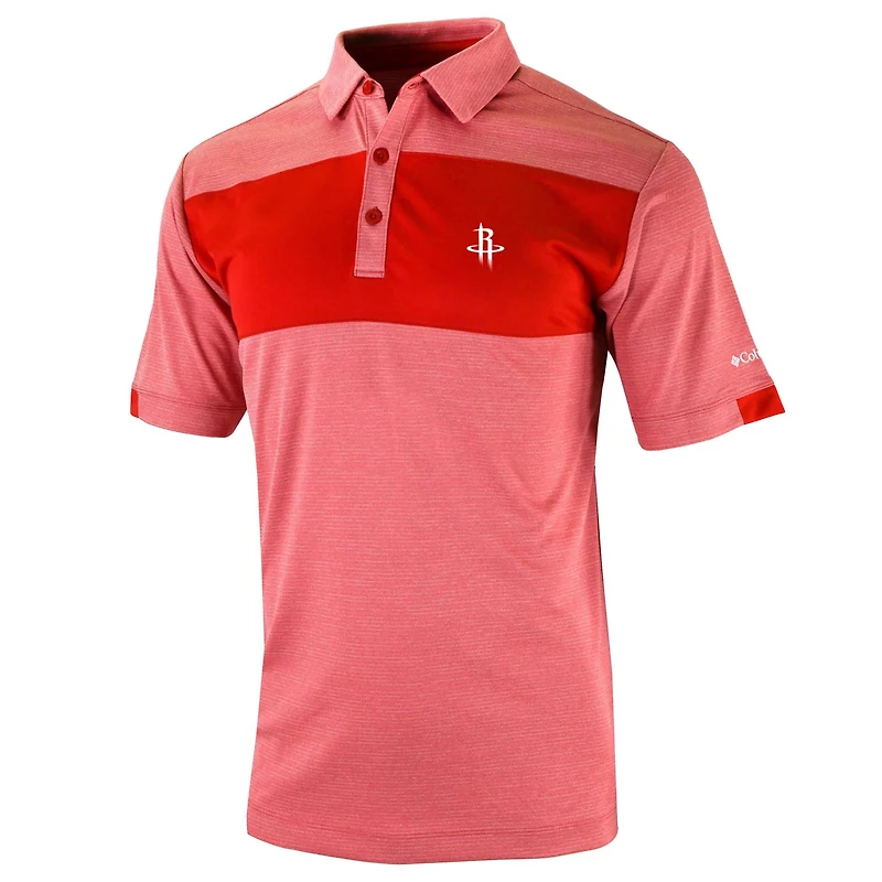 Columbia Houston Rockets Omni-Wick Total Control Polo