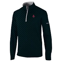 Columbia Houston Rockets Omni-Wick Wickhams Hills Quarter-Zip Pullover Top