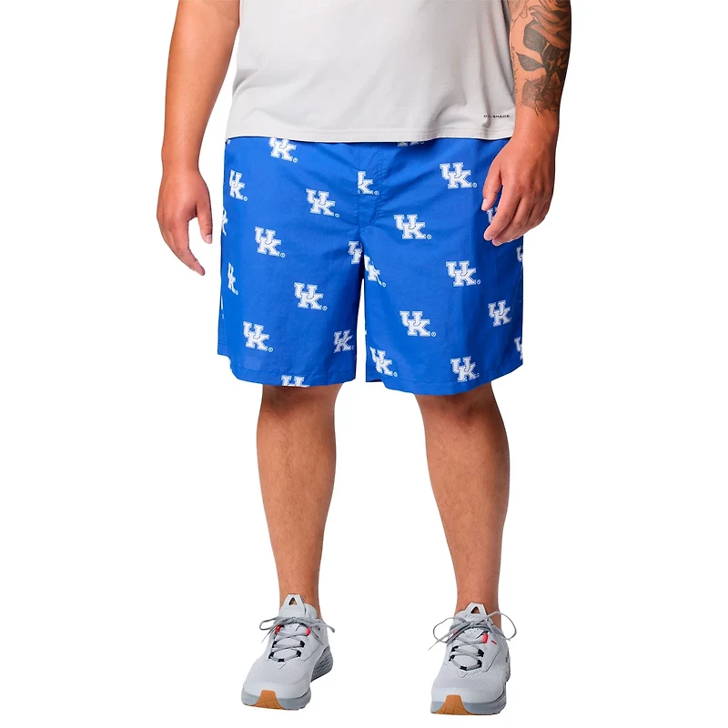 Columbia Kentucky Wildcats Big  Tall Backcast Shorts