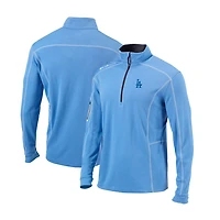 Columbia Light Los Angeles Dodgers Cooperstown Collection Omni-Wick Shotgun Quarter-Zip Top