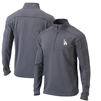 Columbia Los Angeles Dodgers Omni-Wick Shotgun Quarter-Zip Pullover Top