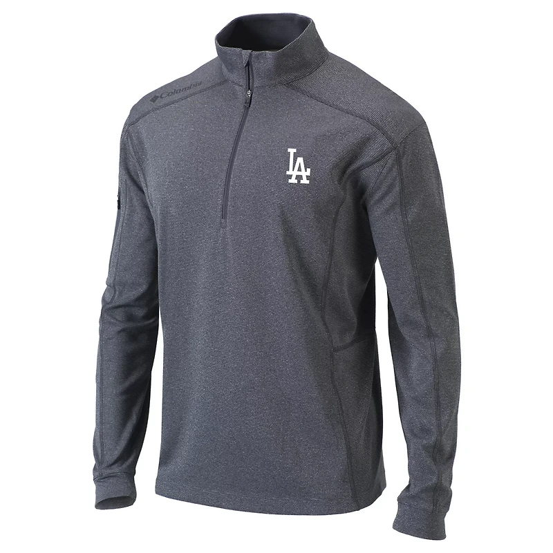 Columbia Los Angeles Dodgers Omni-Wick Shotgun Quarter-Zip Pullover Top