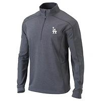 Columbia Los Angeles Dodgers Omni-Wick Shotgun Quarter-Zip Pullover Top