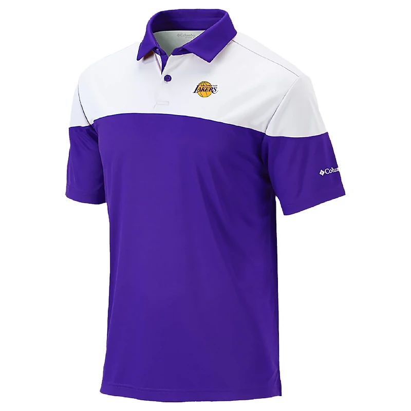 Columbia Los Angeles Lakers Omni-Wick Best Ball Polo