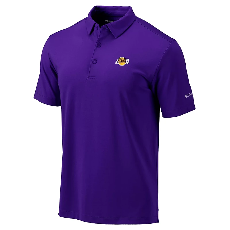 Columbia Los Angeles Lakers Omni-Wick Drive Polo