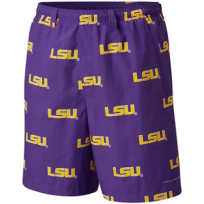 Columbia Sportswear Men's Louisiana State University Big & Tall Backcast Shorts 8 in