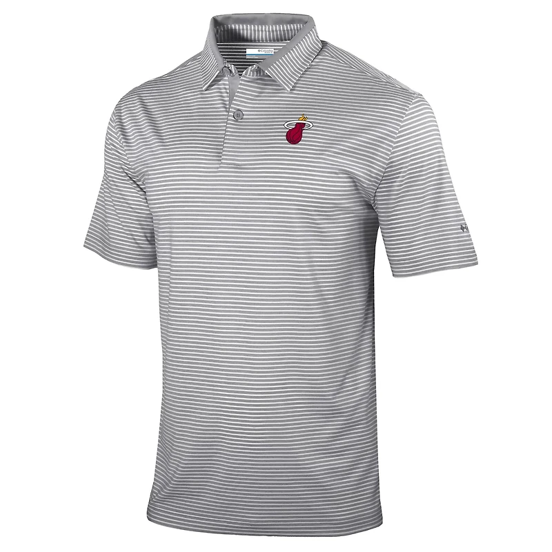 Columbia Miami Heat Omni-Wick Golden Hills Polo