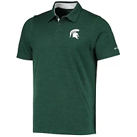 Columbia Michigan State Spartans Tech Trail Omni-Shade Polo