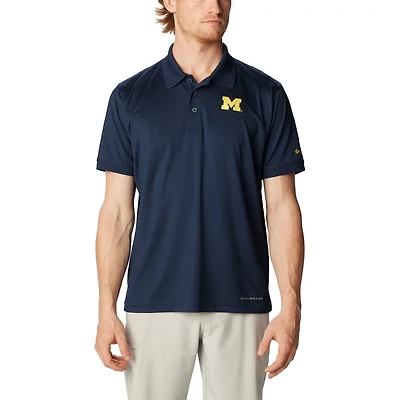 Columbia Michigan Wolverines PFG Tamiami Omni-Shade Polo