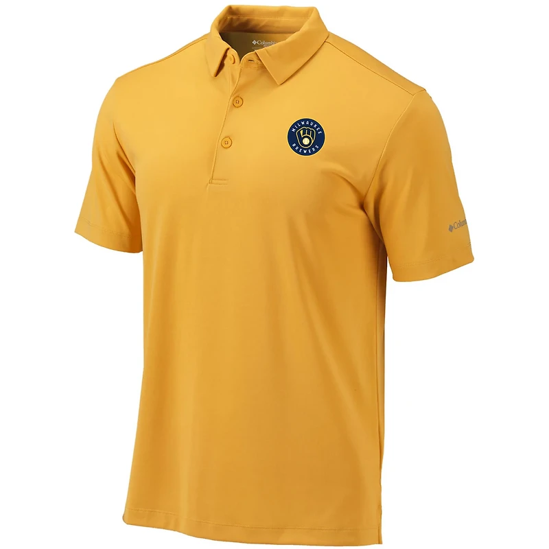 Columbia Milwaukee Brewers Omni-Wick Drive Polo