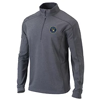 Columbia Milwaukee Brewers Omni-Wick Shotgun Quarter-Zip Pullover Top