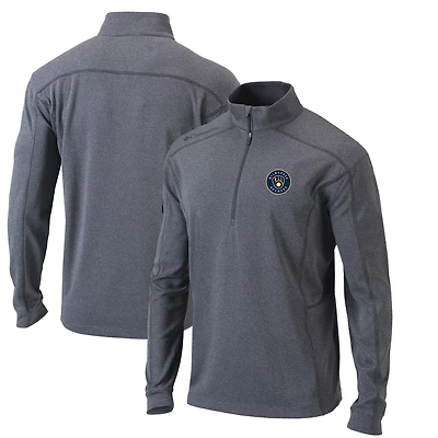 Columbia Milwaukee Brewers Omni-Wick Shotgun Quarter-Zip Pullover Top
