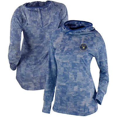 Columbia Milwaukee Brewers Omni-Wick Sunday Ball Pullover Hoodie