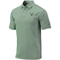 Columbia Milwaukee Bucks Golf Club Invite Omni-Wick Polo