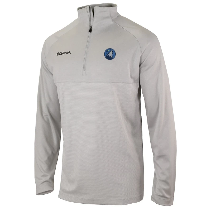 Columbia Minnesota Timberwolves Omni-Wick Rockin' It Quarter-Zip Pullover Top