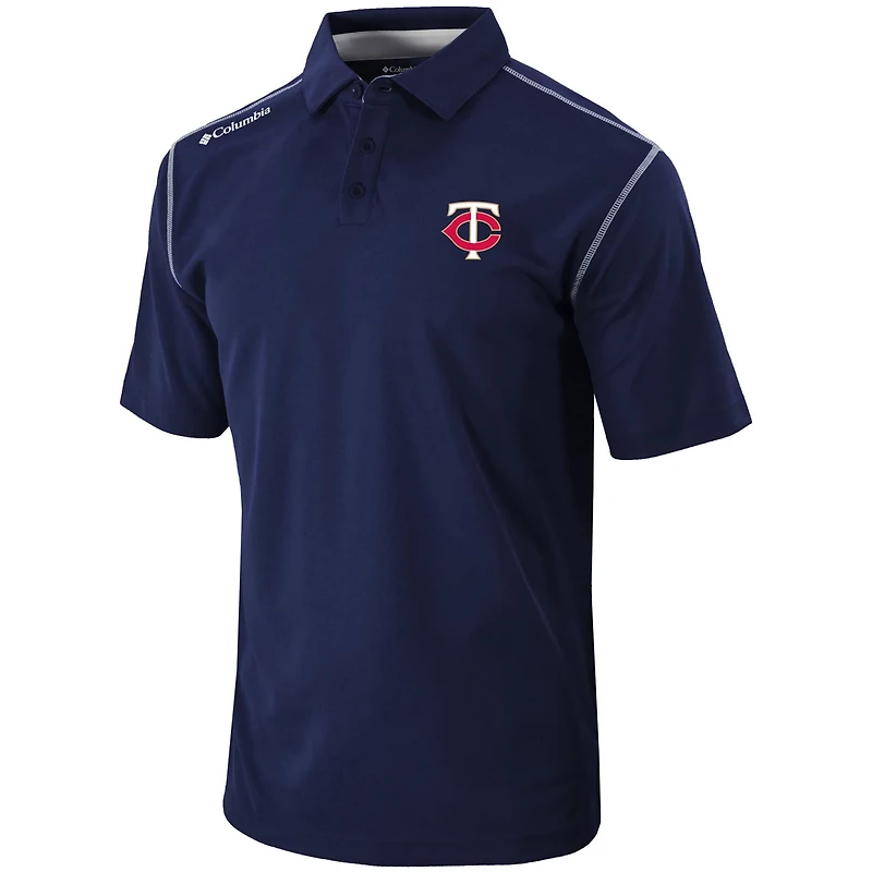 Columbia Minnesota Twins Omni-Wick Shotgun Polo