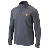 Columbia New York Mets Omni-Wick Shotgun Quarter-Zip Pullover Top