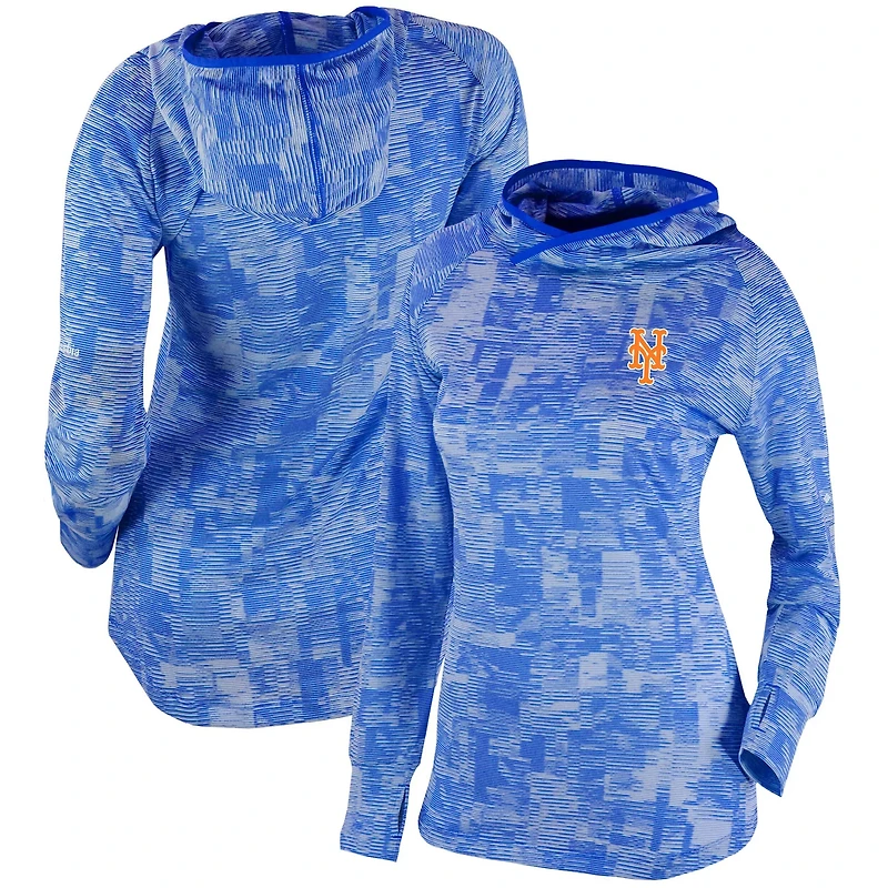 Columbia New York Mets Omni-Wick Sunday Ball Pullover Hoodie