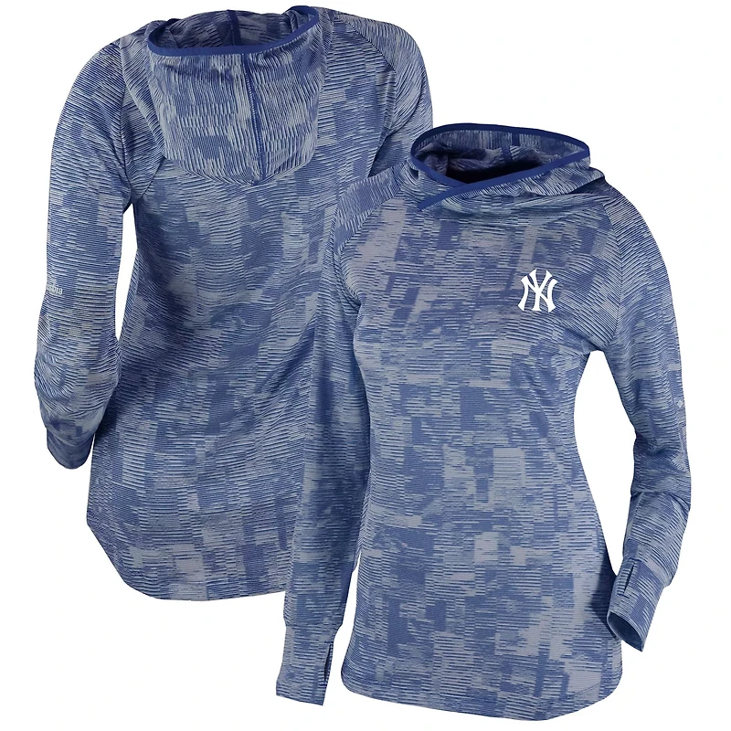 Columbia New York Yankees Omni-Wick Sunday Ball Pullover Hoodie