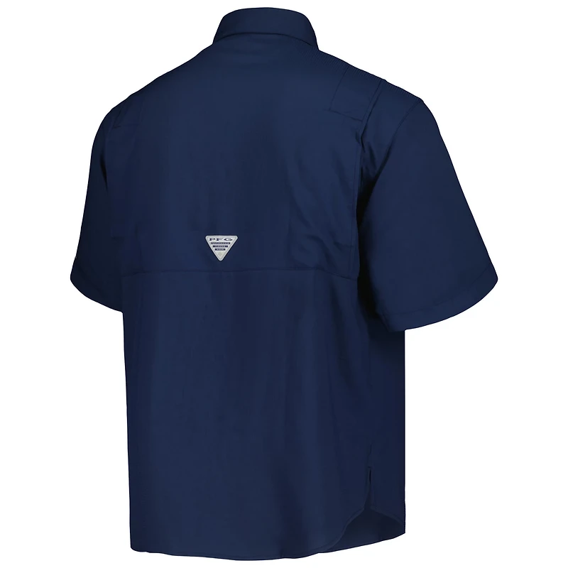 Columbia New York Yankees Tamiami Omni-Shade Button-Down Shirt