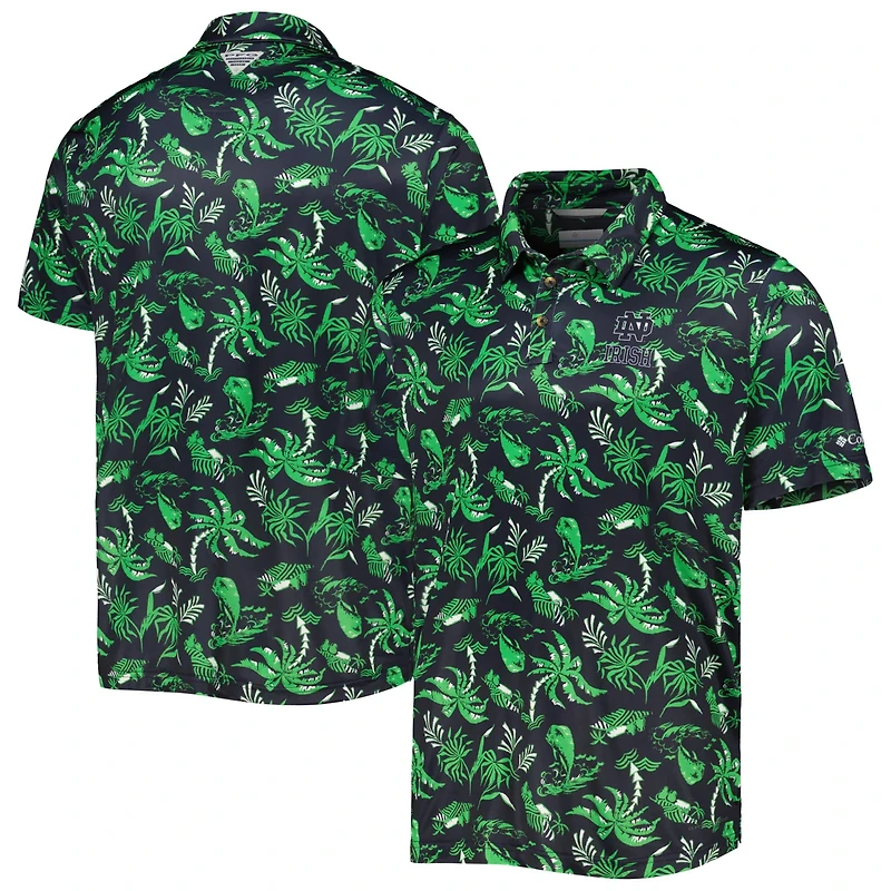 Columbia Notre Dame Fighting Irish Super Terminal Tackle Omni-Shade Polo