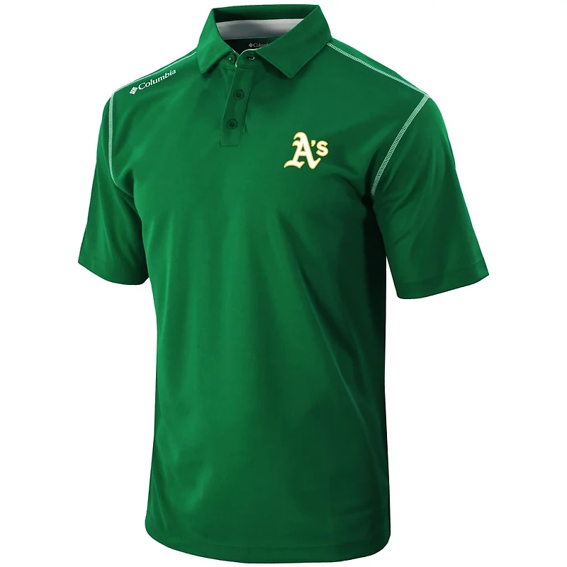 Columbia Oakland Athletics Omni-Wick Shotgun Polo
