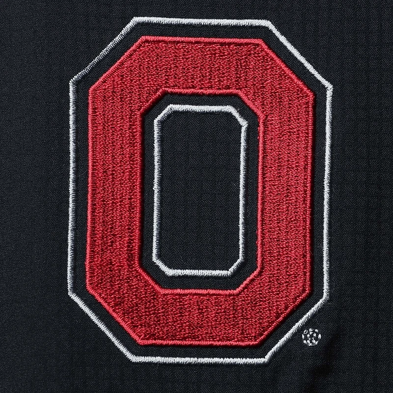 Columbia Ohio State Buckeyes Big  Tall Tamiami Omni-Shade Button-Down Shirt