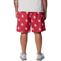Columbia Oklahoma Sooners Big  Tall Backcast Shorts
