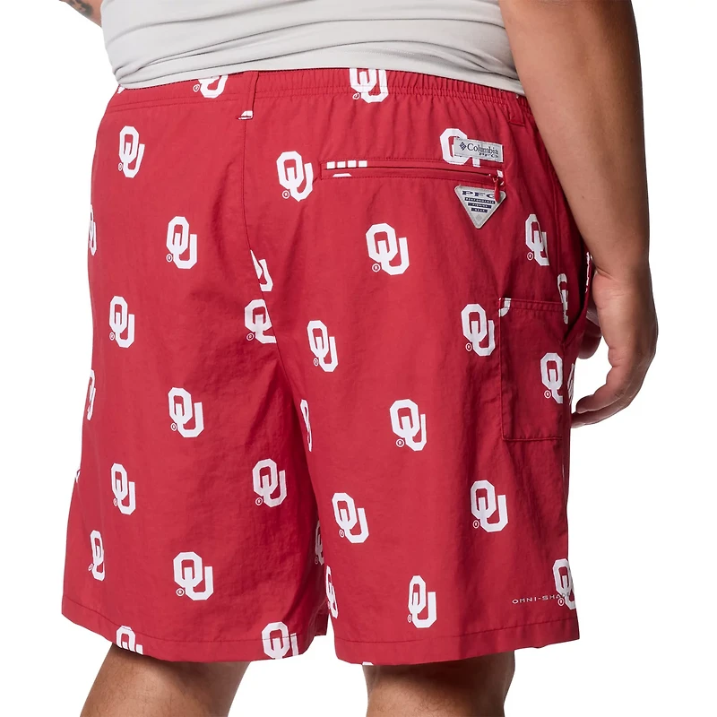 Columbia Oklahoma Sooners Big  Tall Backcast Shorts