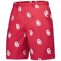 Columbia Oklahoma Sooners PFG Backcast III Omni-Shade Shorts