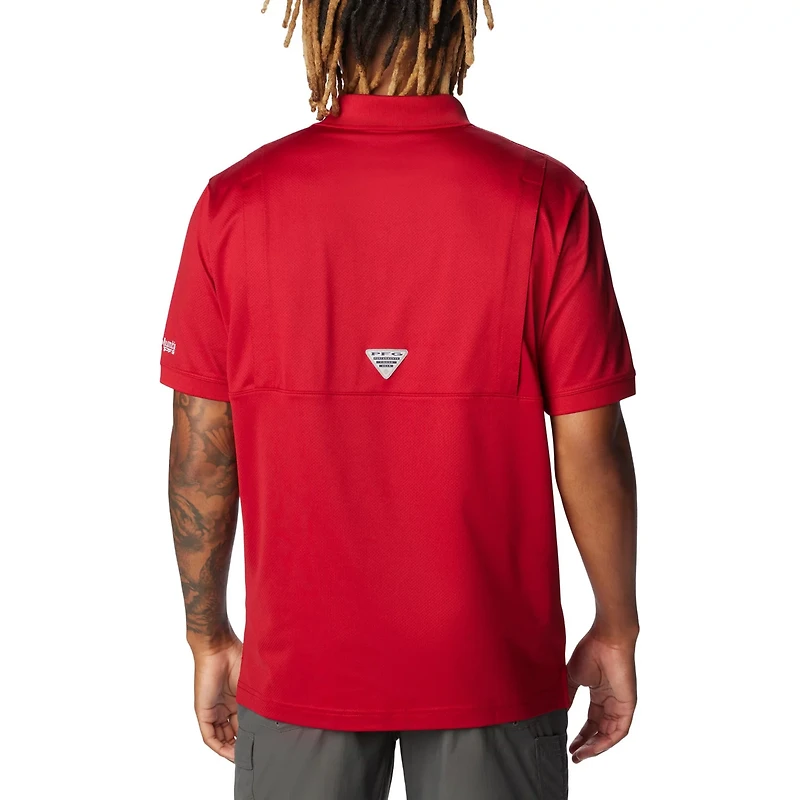 Columbia Oklahoma Sooners PFG Tamiami Omni-Shade Polo