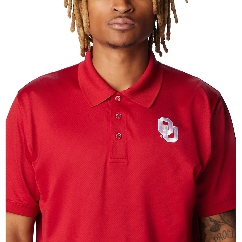 Columbia Oklahoma Sooners PFG Tamiami Omni-Shade Polo