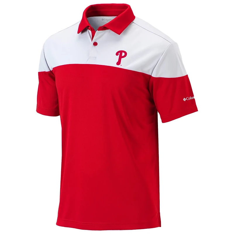 Columbia Philadelphia Phillies Omni-Wick Best Ball Polo