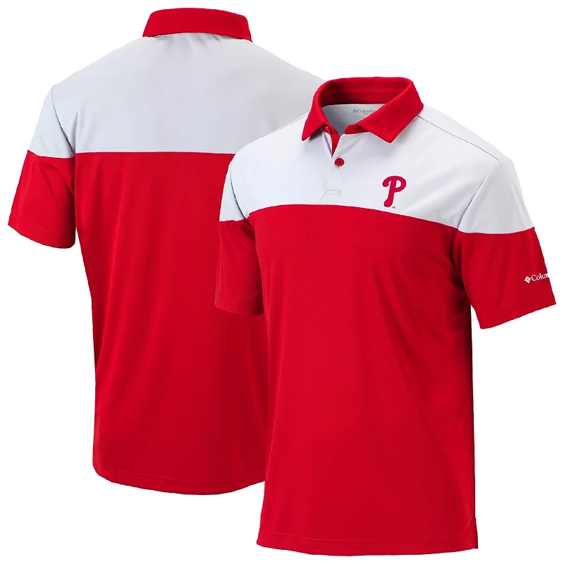Columbia Philadelphia Phillies Omni-Wick Best Ball Polo
