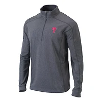 Columbia Philadelphia Phillies Omni-Wick Shotgun Quarter-Zip Pullover Top
