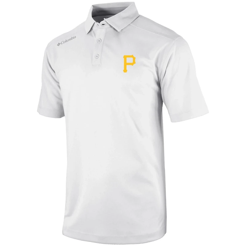 Columbia Pittsburgh Pirates Omni-Wick Shotgun Polo