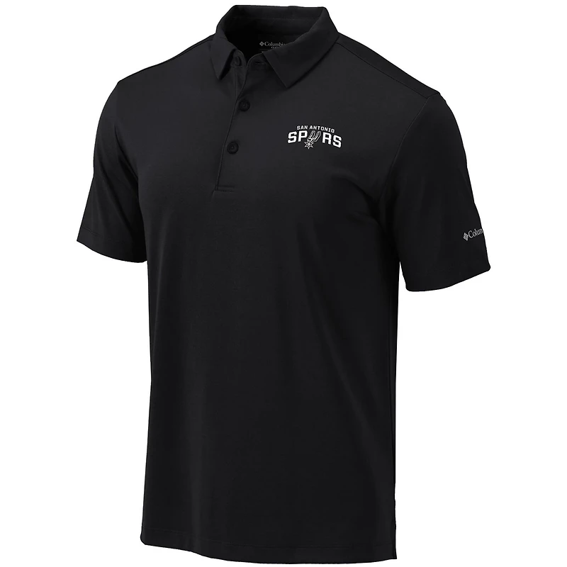 Columbia San Antonio Spurs Logo Omni-Wick Drive Polo