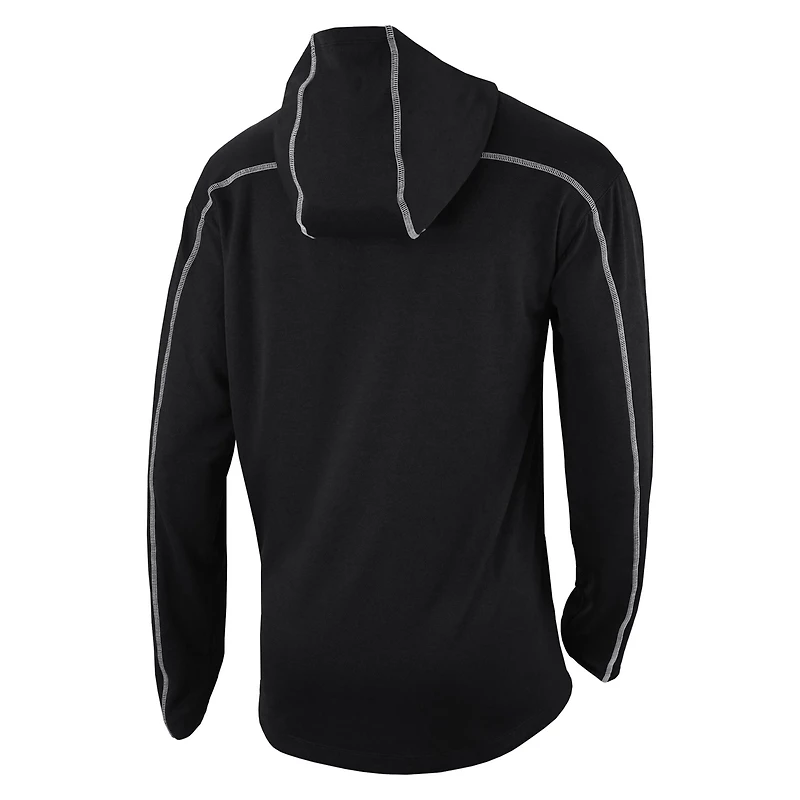 Columbia San Antonio Spurs Shotgun Long Hoodie T-Shirt