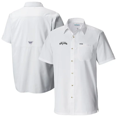 Columbia San Antonio Spurs Slack Tide Camp Button-Up Shirt