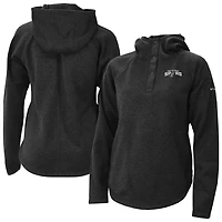 Columbia San Antonio Spurs Sweater Weather Quarter-Snap Hoodie
